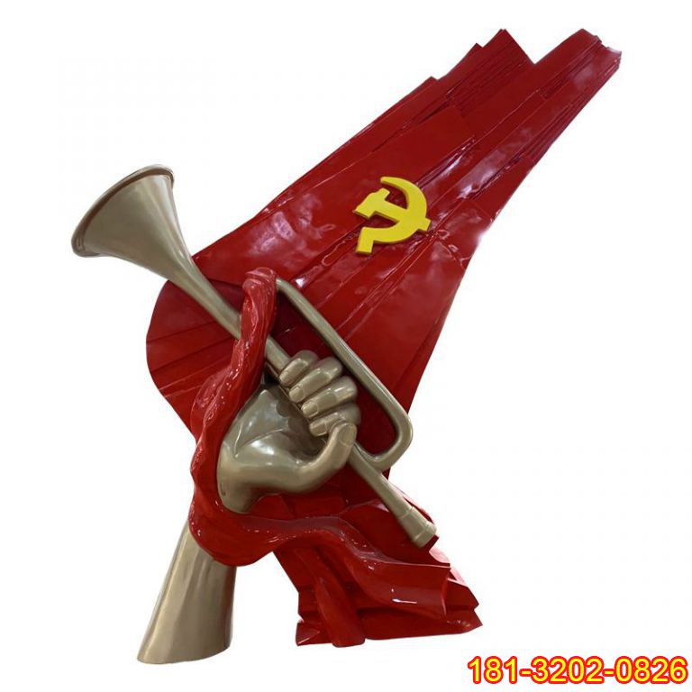 黨旗雕塑廠家的設(shè)計和加工能力很重要