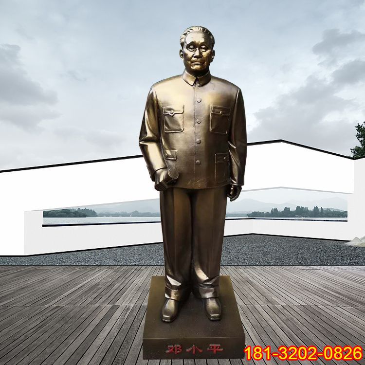 黨建主題偉人鄧小平銅雕