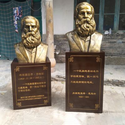 黨建主題名人恩格斯銅雕